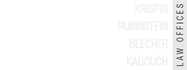 The logo of the law firm Krispin Rubinstein Blecher